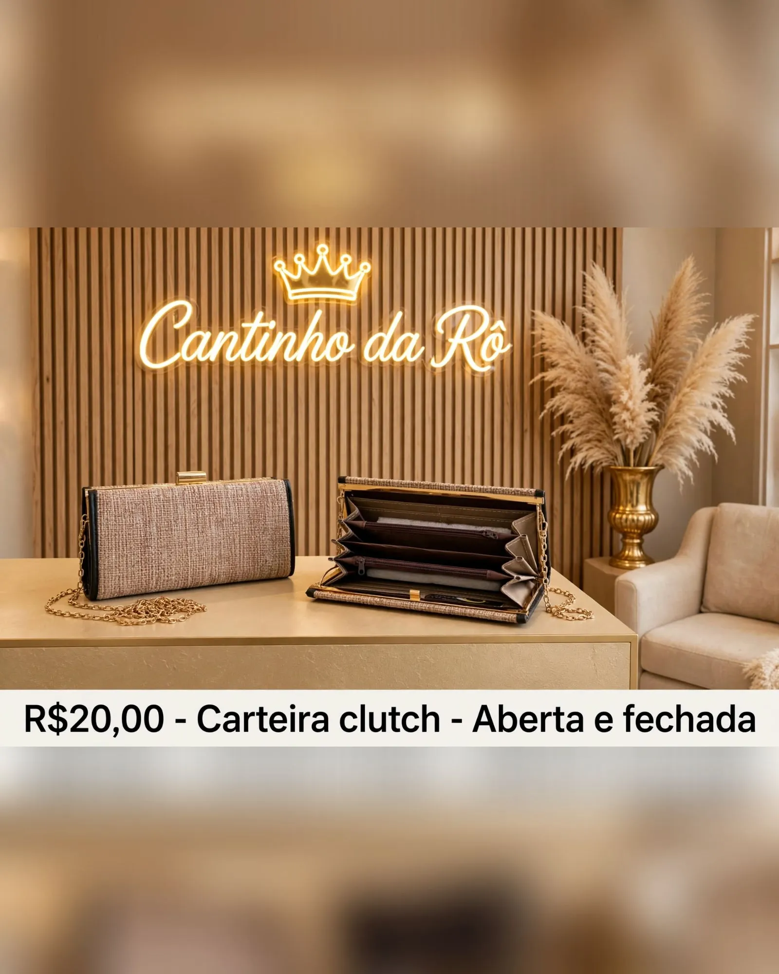 Carteira clutch, foto 1 de 1