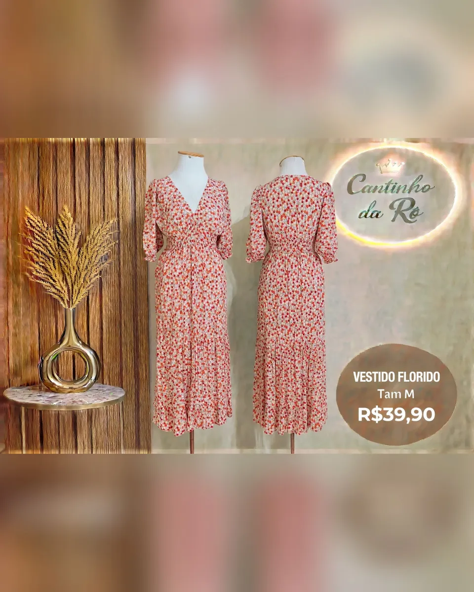 Vestido florido, foto 1 de 1