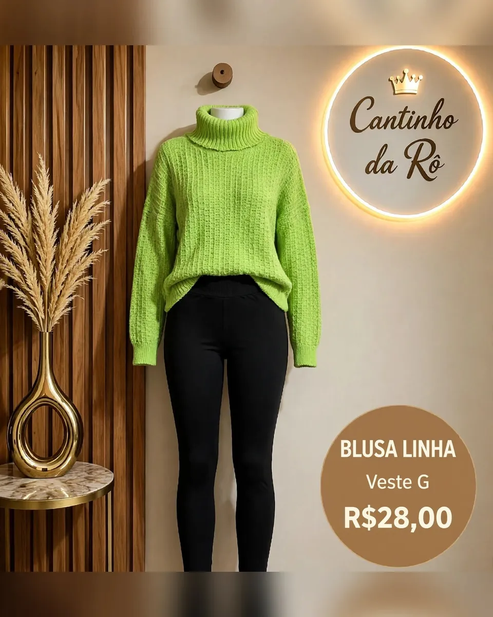 Blusa de linha, foto 1 de 1