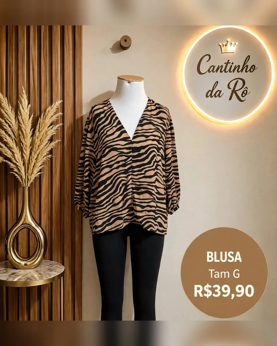 Blusa zebrada, foto 1 de 1