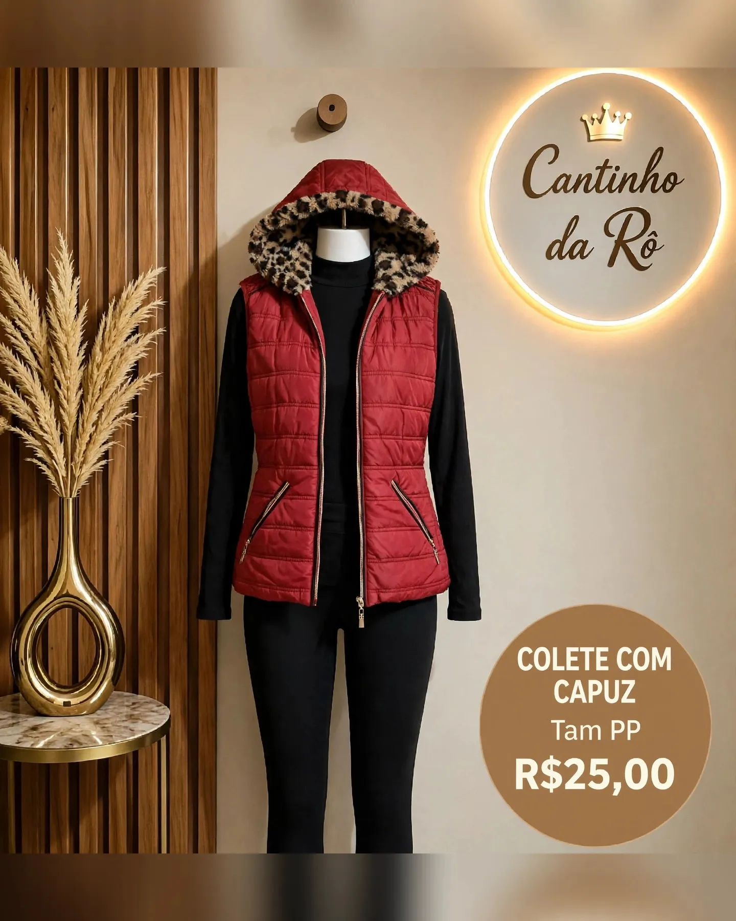Colete com capuz, foto 1 de 1