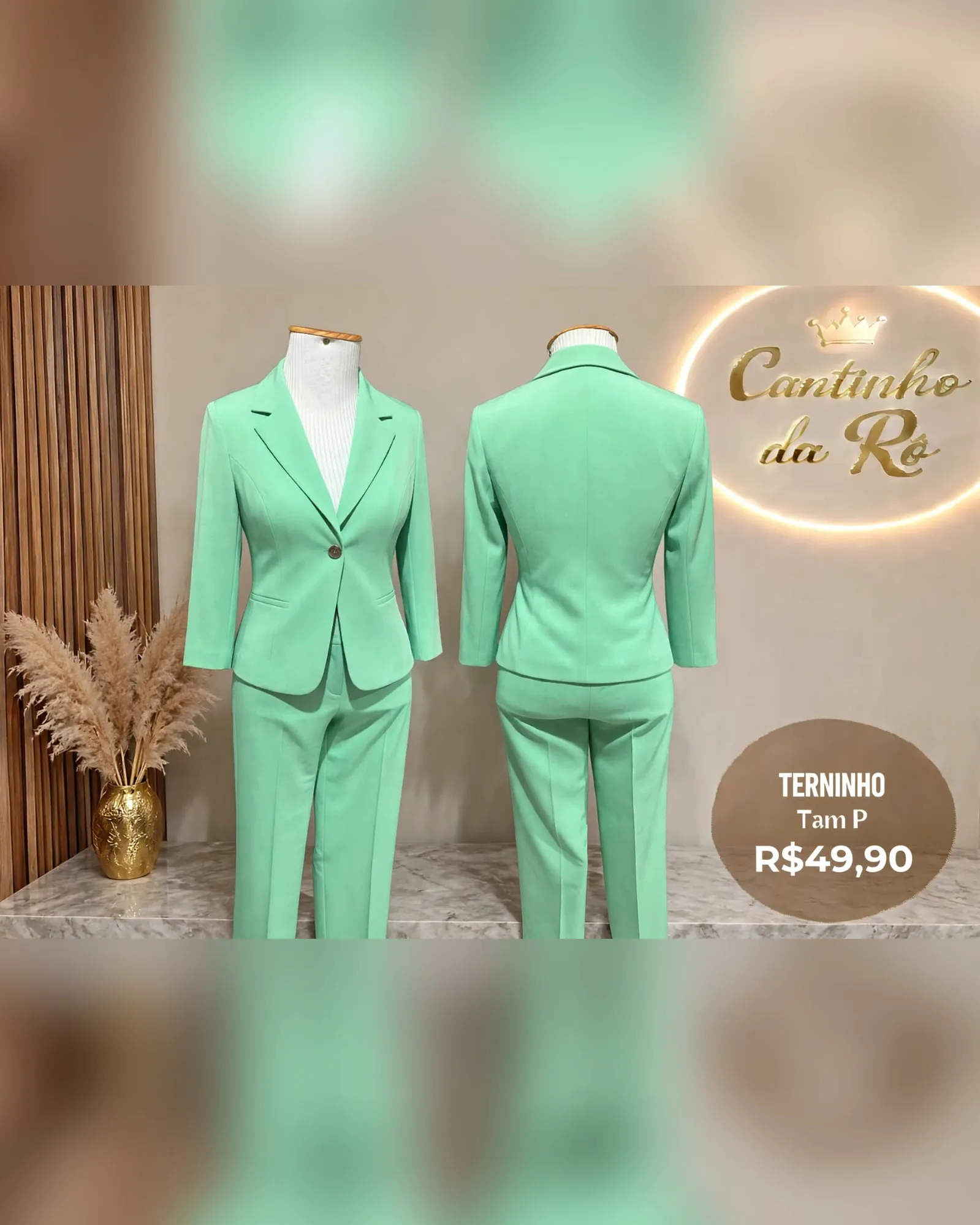 Terninho verde-menta, foto 1 de 1